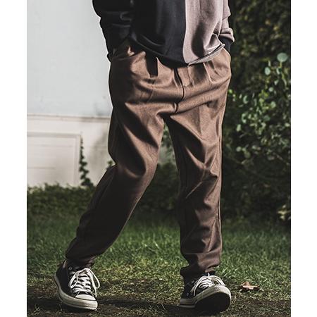 【NOISESCAPE(ノイズスケープ)】Sarouel & tapered silhouette trousers トラウザーパンツ(nsa114-4cd)｜cambio｜03