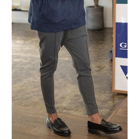カンビオ ハイパーストレッチテーパードトラックパンツ メンズパンツ ブラック L CAMBIO（カンビオ） 【】ハイパーストレッチテーパードトラックパンツ