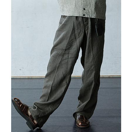 EGO TRIPPING（エゴトリッピング） 【】LINEN WORKTROUSERS トラウザー