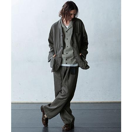 EGO TRIPPING（エゴトリッピング） 【】LINEN WORKTROUSERS トラウザー