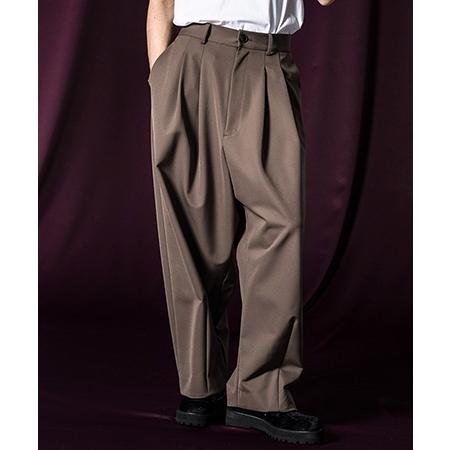 【glamb(グラム)】Four Tuck Baggy Slacks フォータックバギースラックス(GB0124-P16)｜cambio｜12