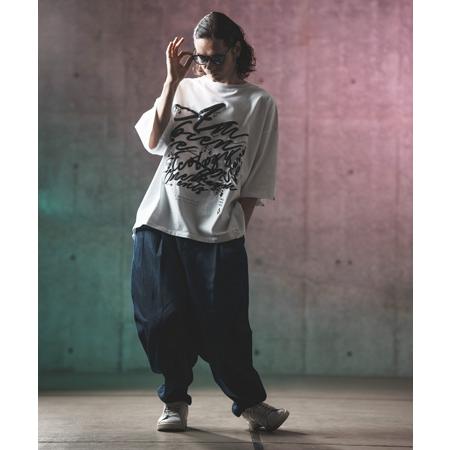 【GLIMCLAP(グリムクラップ)】 Color scheme design & balloon silhouette pants-chambray fabric- バルーンパンツ(16-032-gls-ce)｜cambio｜17