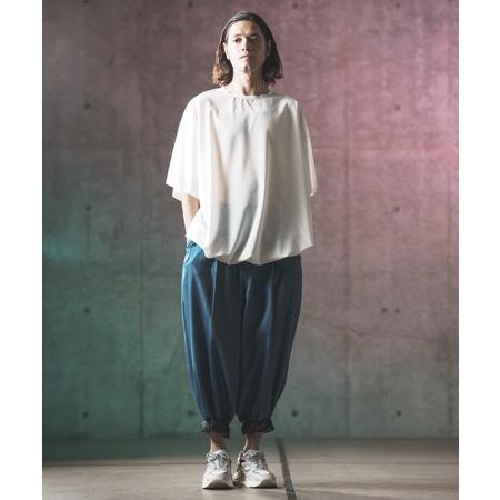 【GLIMCLAP(グリムクラップ)】 Color scheme design & balloon silhouette pants-chambray fabric- バルーンパンツ(16-032-gls-ce)｜cambio｜07