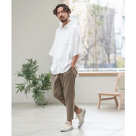 CAMBIO（カンビオ） 【】Jacquard Cut sew Tapered Pants テーパード