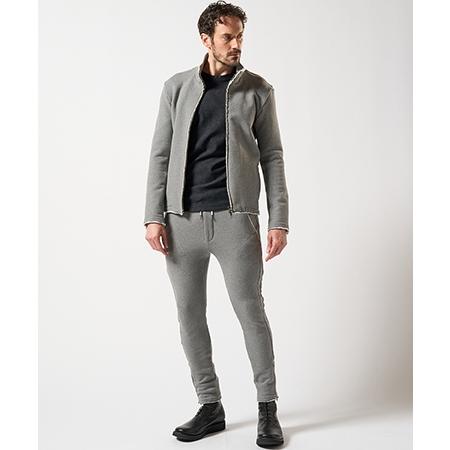 古着 50s WoolRich チョーク ストライプ サスペンダーボタン付き 防寒