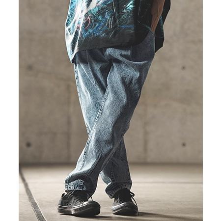 CAMBIO GLIMCLAP ケミカルウォッシュ　バルーンデニム GLIMCLAP 【GLIMCLAP(グリムクラップ)】 Chemical wash denim