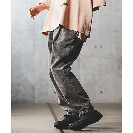 CAMBIO GLIMCLAP ケミカルウォッシュ　バルーンデニム GLIMCLAP 【GLIMCLAP(グリムクラップ)】 Chemical wash denim