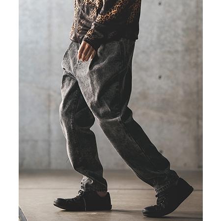 CAMBIO GLIMCLAP ケミカルウォッシュ　バルーンデニム GLIMCLAP 【GLIMCLAP(グリムクラップ)】 Chemical wash denim