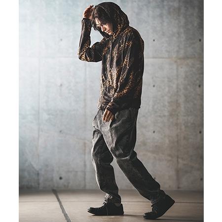 CAMBIO GLIMCLAP ケミカルウォッシュ　バルーンデニム GLIMCLAP 【GLIMCLAP(グリムクラップ)】 Chemical wash denim