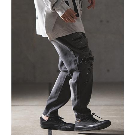 GLIMCLAP 【GLIMCLAP(グリムクラップ)】 Used processing denim 