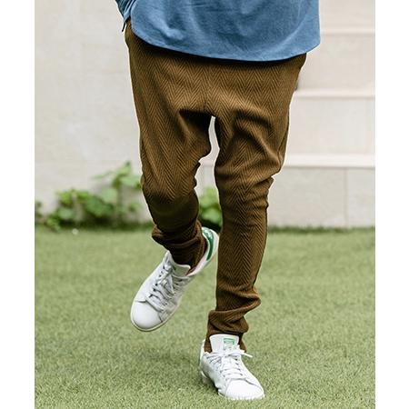 CAMBIO（カンビオ） 【】Puffy Herringbone Jacquard Jodhpurs Pants