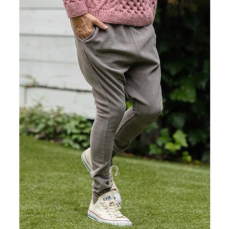 CAMBIO（カンビオ） 【】Puffy Herringbone Jacquard Jodhpurs Pants