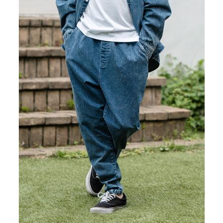 CAMBIO（カンビオ） 【】11oz Chemical Wash Stretch Denim Pants