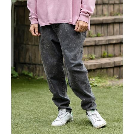 CAMBIO（カンビオ） 【】11oz Chemical Wash Stretch Denim Pants