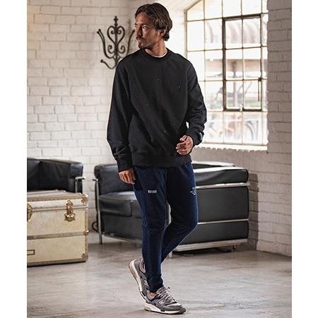 felkod（フィルコッド） 【】Cord Accents Knit Denim Pants