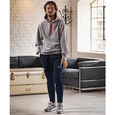 felkod（フィルコッド） 【】Cord Accents Knit Denim Pants