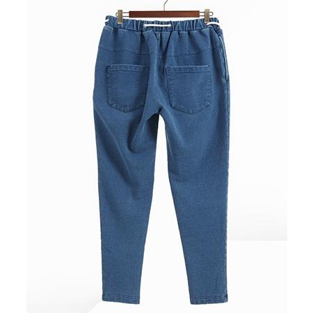 ryuhal felkodスピンドルパンツ(F24A180) felkod（フィルコッド） 【】Cord Accents Knit Denim Pants