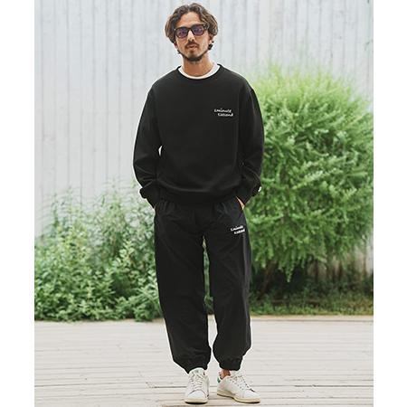 【1minute 1second(ワンミニットワンセカンド)】1M1S C-N training pants イージーパンツ(1M24A310) | 1minute 1second | 13
