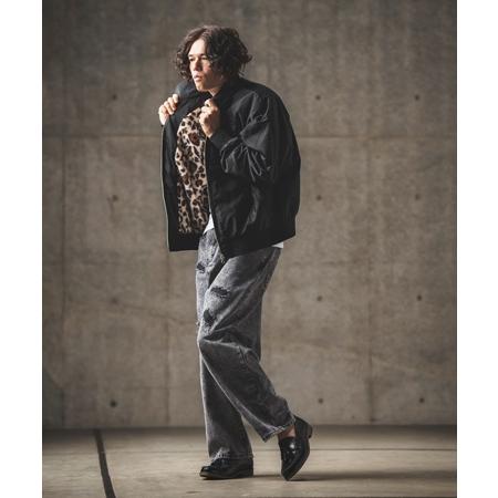 【GLIMCLAP(グリムクラップ)】Chemical processing denim wide straight pants デニムパンツ(17-134-gla-ce) | GLIMCLAP | 10