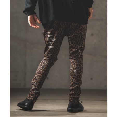 GLIMCLAP 【GLIMCLAP(グリムクラップ)】 Tight fit track pants