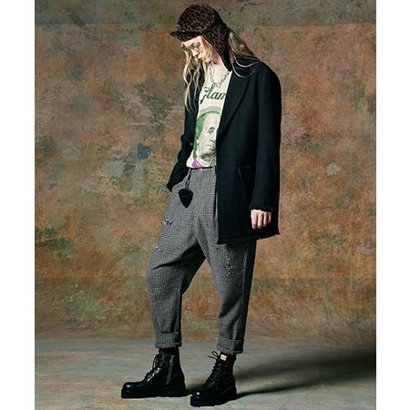glamb（グラム） 【】Out of Society Tweed Slacks アウトオブ