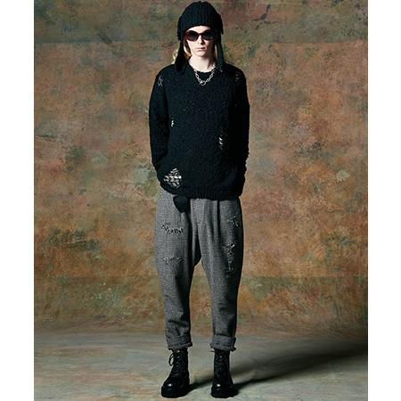 glamb（グラム） 【】Out of Society Tweed Slacks アウトオブ