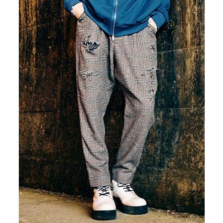 glamb（グラム） 【】Out of Society Tweed Slacks アウトオブ
