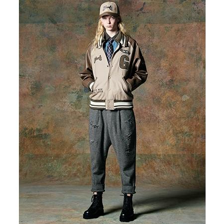 glamb（グラム） 【】Out of Society Tweed Slacks アウトオブ