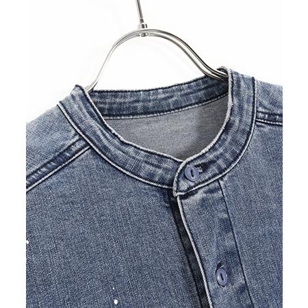 【お取り寄せ 30%OFF SALE セール】 ANGENEHM アンゲネーム Used processing denim all-in-one atfpts ANGENEHM（アンゲネーム） 【】Used processing denim all-in-one