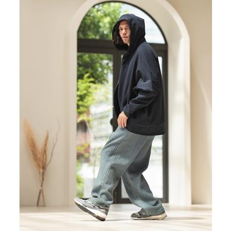 【CAMBIO(カンビオ)】Accordion Jacquard Denim Wide Straight Pants ワイドストレートパンツ(A35324cmb)の画像