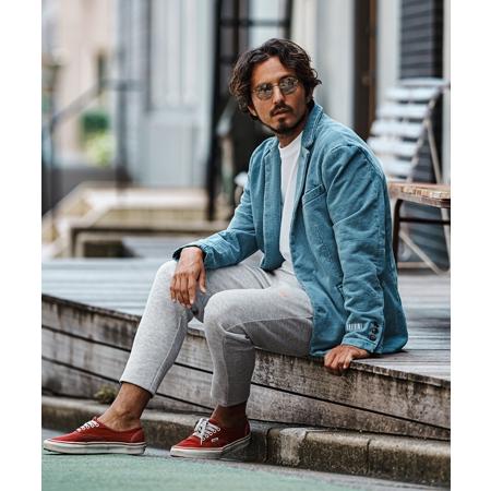 【felkod(フィルコッド)】Barcode Embroidery Cardboard Knit Easy Pants イージーパンツ(F24F180) | felkod | 12