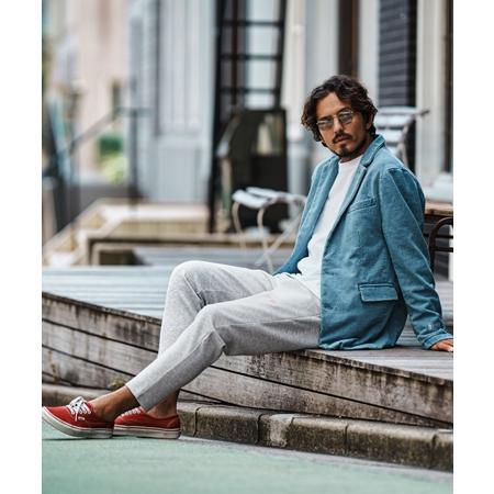 【felkod(フィルコッド)】Barcode Embroidery Cardboard Knit Easy Pants イージーパンツ(F24F180) | felkod | 13