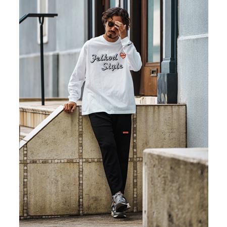 【felkod(フィルコッド)】Barcode Embroidery Cardboard Knit Easy Pants イージーパンツ(F24F180) | felkod | 18