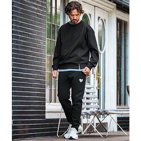 【felkod(フィルコッド)】Heart Logo Cardboard Knit Pants パンツ(F24F270) | felkod | 19