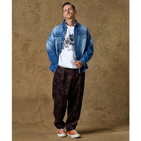 THEOREM 【THEOREM(セオレム)】Routine Frower Pattern Corduroy Pants