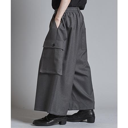 【NO ID.(ノーアイディー)】アシンメトリ-カーコ゛トラウサ゛ース゛ パンツ(455006-897P) | NO ID. | 18