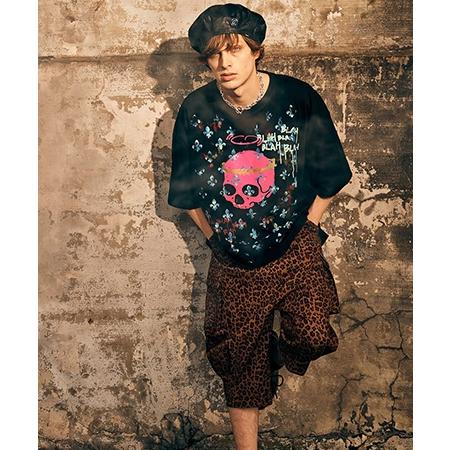 glamb グラム クロップドサルエルカーゴパンツ glamb(グラム)】Cropped Sarrouel Cargo Pants クロップドサルエル