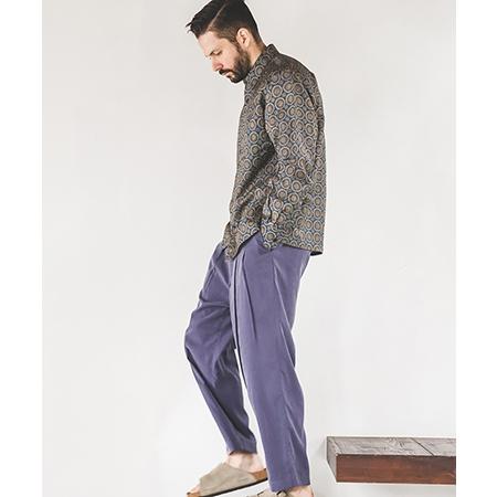 【MROLIVE(ミスターオリーブ)】T-R POWDER CLOTH -2TACK WIDE EASY PANTS イージーパンツ(M251130) | MR.OLIVE | 16