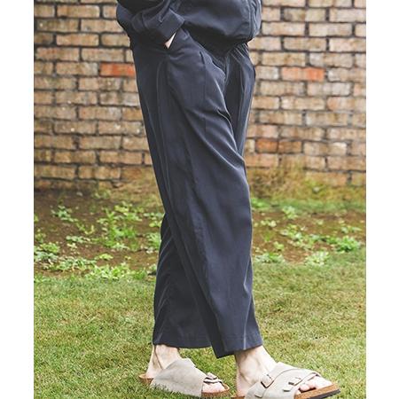 【MROLIVE(ミスターオリーブ)】T-R POWDER CLOTH -2TACK WIDE EASY PANTS イージーパンツ(M251130) | MR.OLIVE | 04