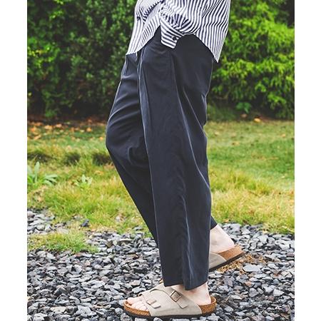 【MROLIVE(ミスターオリーブ)】T-R POWDER CLOTH -2TACK WIDE EASY PANTS イージーパンツ(M251130) | MR.OLIVE | 06