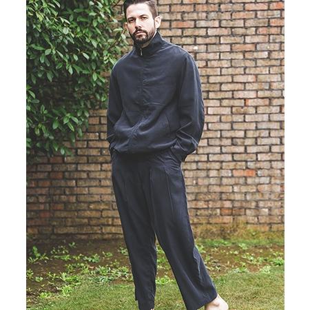 【MROLIVE(ミスターオリーブ)】T-R POWDER CLOTH -2TACK WIDE EASY PANTS イージーパンツ(M251130) | MR.OLIVE | 08