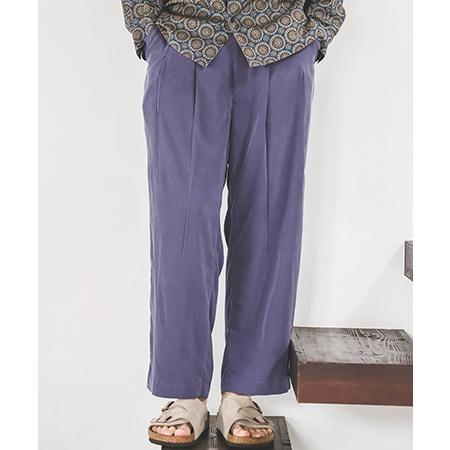 【MROLIVE(ミスターオリーブ)】T-R POWDER CLOTH -2TACK WIDE EASY PANTS イージーパンツ(M251130) | MR.OLIVE | 10