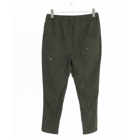 CAMBIO（カンビオ） 【】Stretch Back Satin Tapered Pants ミリタリー