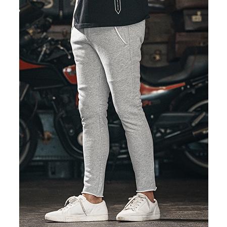 wjk reluxe 【wjk reluxe】heavy urake cut off easy pants イージー