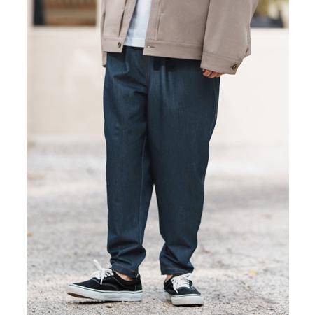 【CAMBIO(カンビオ)】Deformed Silhouette Stretch Ripstop Like Denim Pants デニムパンツ(MIU-251-039) | CAMBIO | 14