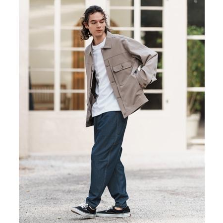 【CAMBIO(カンビオ)】Deformed Silhouette Stretch Ripstop Like Denim Pants デニムパンツ(MIU-251-039) | CAMBIO | 16