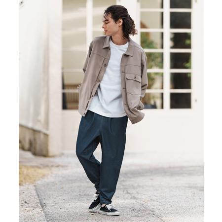 【CAMBIO(カンビオ)】Deformed Silhouette Stretch Ripstop Like Denim Pants デニムパンツ(MIU-251-039) | CAMBIO | 17