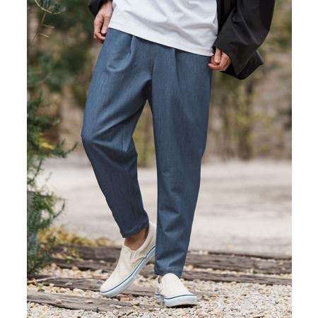 【CAMBIO(カンビオ)】Deformed Silhouette Stretch Ripstop Like Denim Pants デニムパンツ(MIU-251-039) | CAMBIO | 18