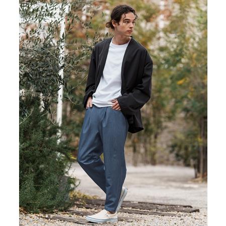 【CAMBIO(カンビオ)】Deformed Silhouette Stretch Ripstop Like Denim Pants デニムパンツ(MIU-251-039) | CAMBIO | 21