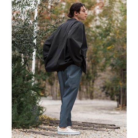 【CAMBIO(カンビオ)】Deformed Silhouette Stretch Ripstop Like Denim Pants デニムパンツ(MIU-251-039) | CAMBIO | 22